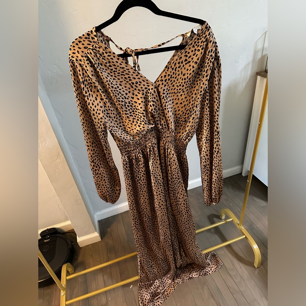 Cheetah dress